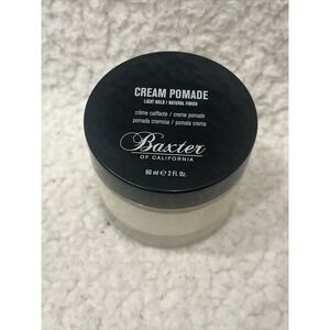 Baxter Cream Pomade 2oz.‎ (60ml) Light Hold, Natural Finish - Brand New